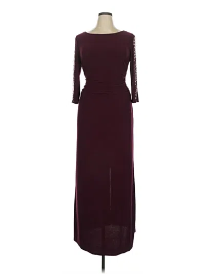 Pre-owned Slny Cocktail Dress In Burgundy