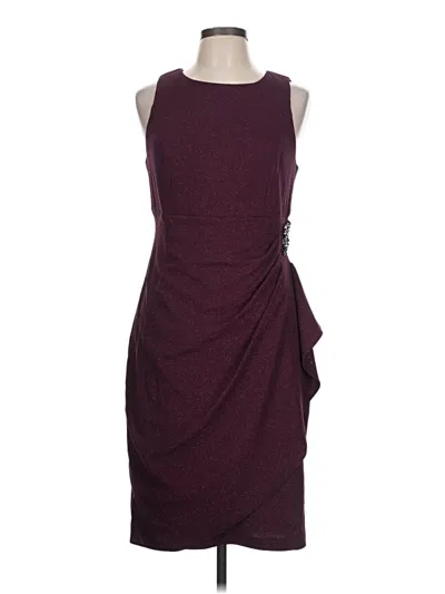 Pre-owned Slny Cocktail Dress In Burgundy