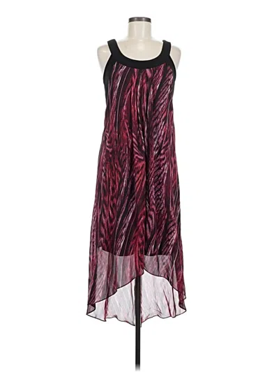 Pre-owned Slny Cocktail Dress In Burgundy