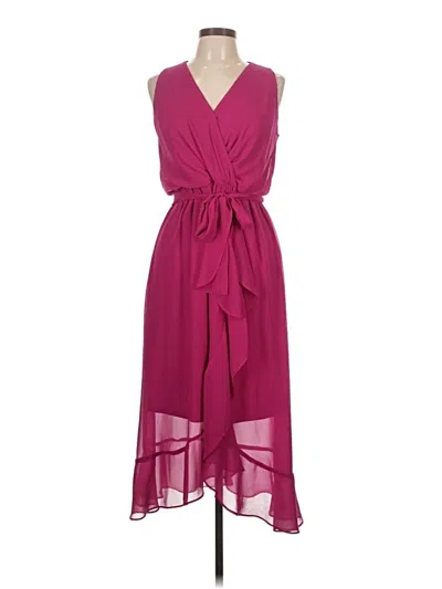 Pre-owned Slny Cocktail Dress In Burgundy