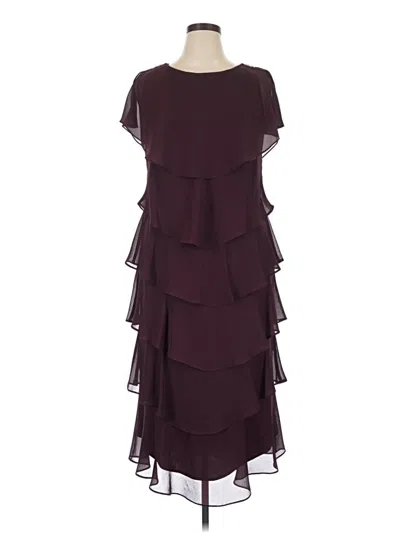 Pre-owned Slny Cocktail Dress In Burgundy