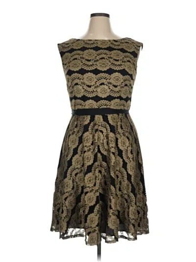 Pre-owned Slny Cocktail Dress In Gold