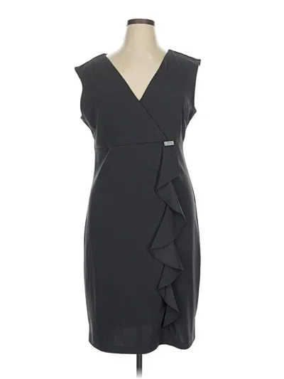 Pre-owned Slny Cocktail Dress In Gray