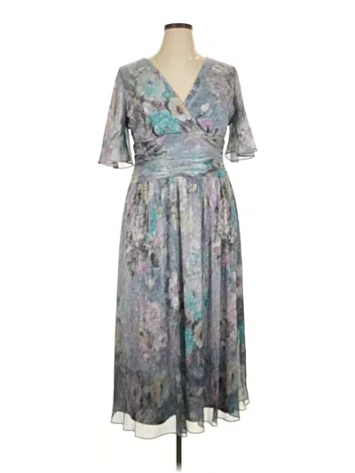 Pre-owned Slny Cocktail Dress In Gray