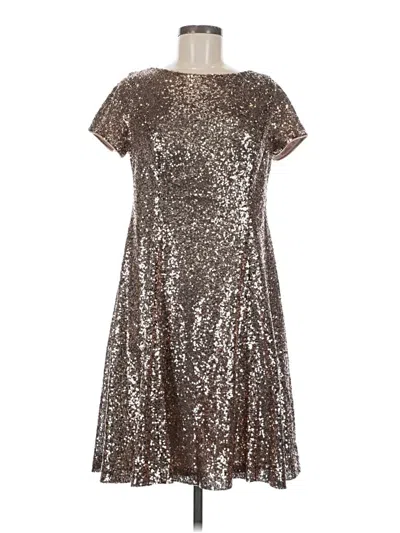 Pre-owned Slny Cocktail Dress In Silver