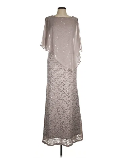 Pre-owned Slny Cocktail Dress In Silver