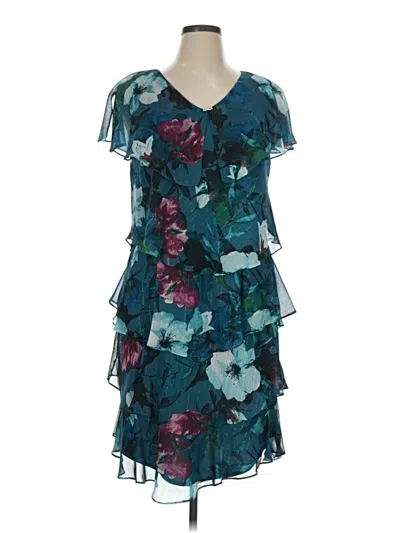 Pre-owned Slny Cocktail Dress In Teal