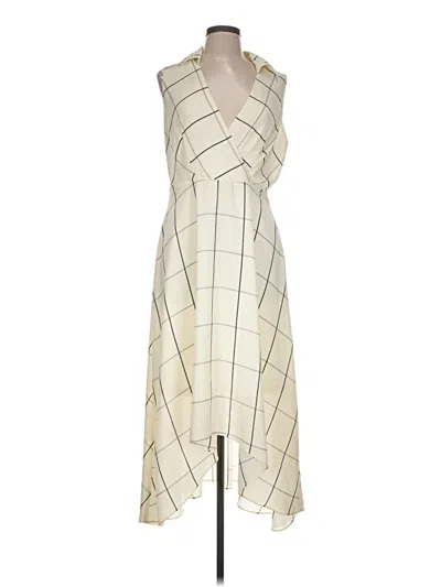 Pre-owned Slny Cocktail Dress In White