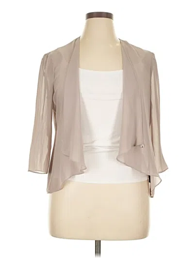 Pre-owned Slny Kimono In Brown