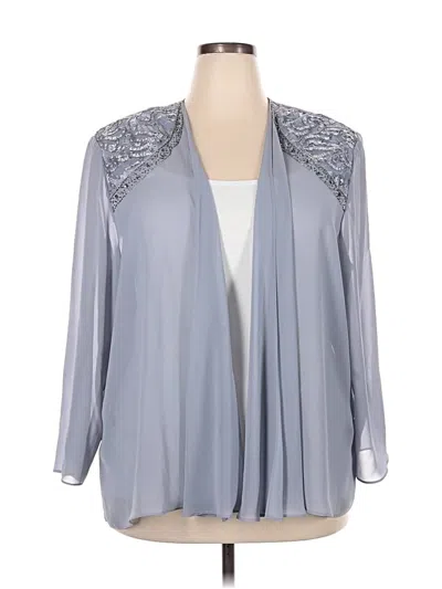 Pre-owned Slny Kimono In Gray