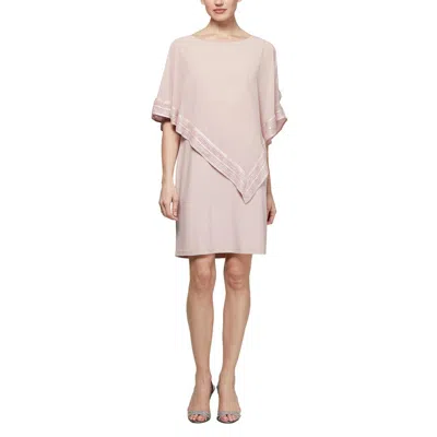 SLNY PLUS WOMENS RUFFLED SLEEVELESS PARTY DRESS