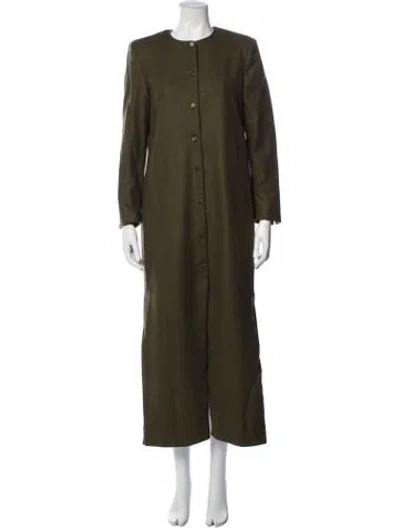 Pre-owned Sloan Coat In Green
