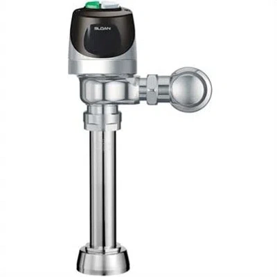 Sloan Ecos Exposed Electronic Dual Flush Flushometer In Chrome