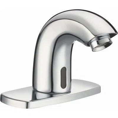 Sloan Electronic Pedestal Faucet In Chrome