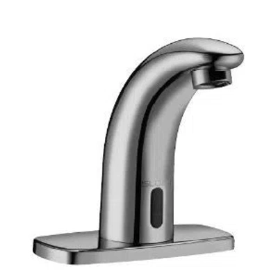 Sloan Electronic Pedestal Faucet In Chrome