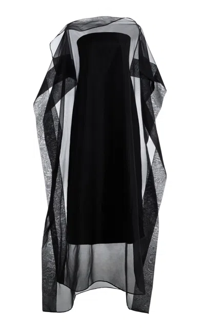 Sloan Exclusive The Overlay Dress In Black