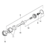Sloan Handle Assembly In Chrome