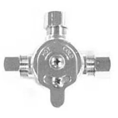 Sloan Mechanical Mixing Valve In Chrome Plate Finish In Chrome Plated