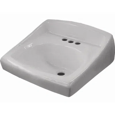 Sloan Regal Wall Hung Bathroom Sink In White