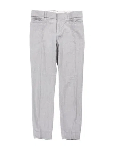Pre-owned Sloan Straight Leg Pants In Blue