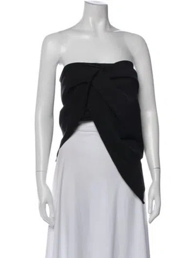 Pre-owned Sloan Strapless Top In White