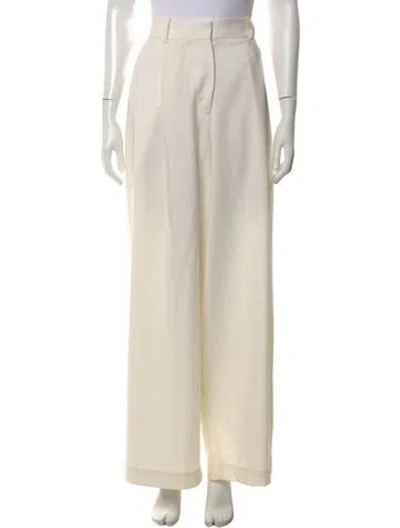 Pre-owned Sloan Wide Leg Pants In Neutral