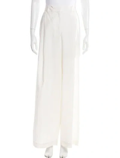 Pre-owned Sloan Wide Leg Pants In Neutral