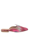 Sloane Attitude Woman Mules & Clogs Brick Size 6 Textile Fibers In Red