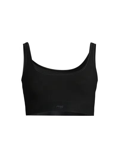 Sloggi Ever Ease Bralet Top In Black