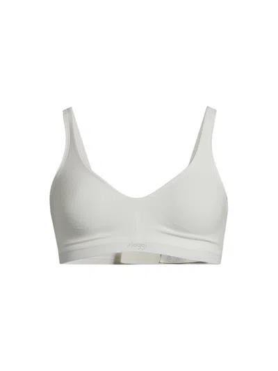 Sloggi Ever Ease Soft Bra In Silk White