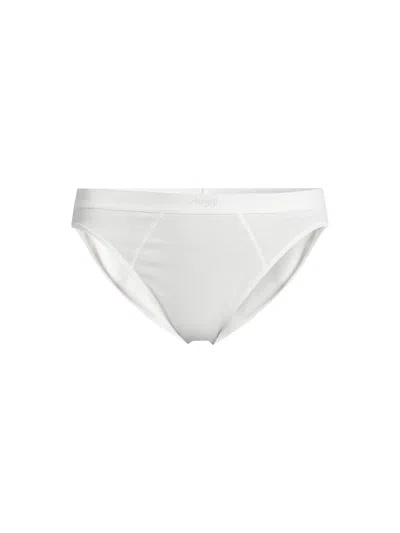 Sloggi Ever Ease Tai Briefs In Silk White