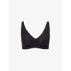 Sloggi Womens Black Zero Feel 2.0 Stretch-woven Bralette