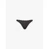 Sloggi Womens Black Zero Feel Bliss Lace Thong