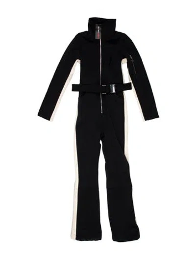Pre-owned Slope Siren Nylon Jumpsuit In Black