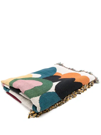 Slowdown Studio Alessi Throw (178cm X 137cm) In Neutrals