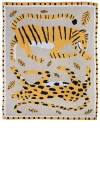 Slowdown Studio Big Cats Mini Blanket In N,a