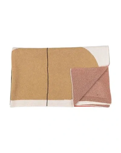 Slowdown Studio Man Blanket Or Cover Ivory Size - Cotton, Polyester