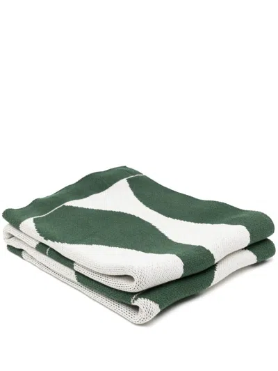 Slowdown Studio Vliet Blanket In Green