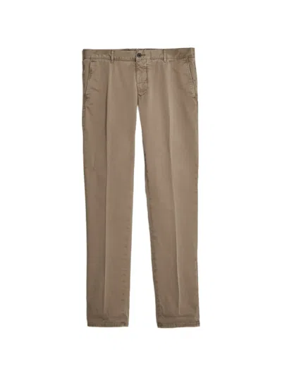 Slowear Back-pocket Trousers In Brown