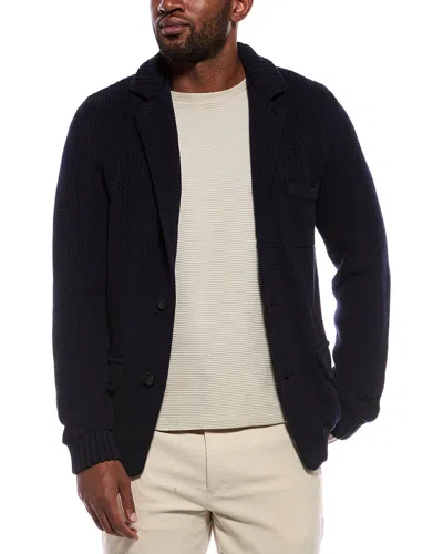 Slowear Bulky Cardigan In Black
