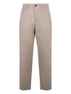 Slowear Button-fastening Trousers In Neutral
