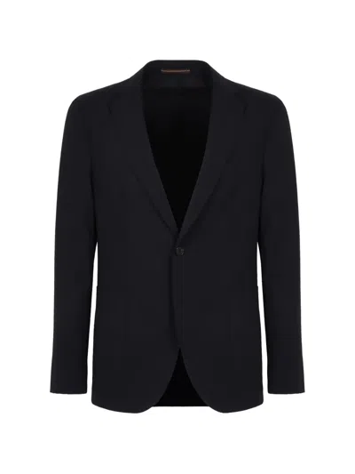 Slowear Button Single-breasted Jacket In Blue