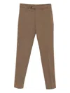 Slowear Button Trousers In Brown