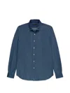 Slowear Buttoned Denim Shirt In Blue