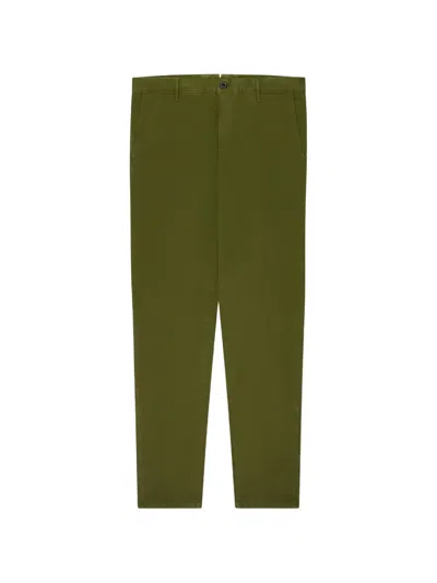 Slowear Buttoned Trousers In Green
