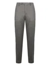 Slowear Buttoned-welt-pocket Trousers In Gray