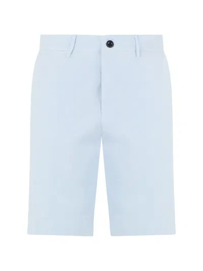 Slowear Button-fastening Shorts In Blue