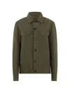 Slowear Button-up Denim Jacket In Multi