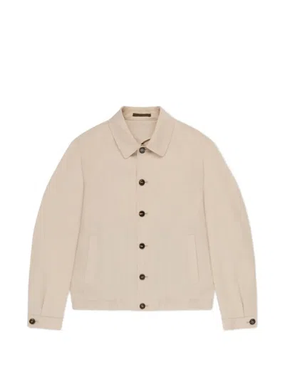 Slowear Jacke Mit Knopfleiste In Neutral