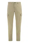 Slowear Flap-pocket Cargo Trousers In Neutral